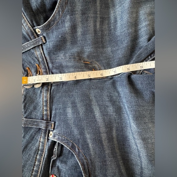 Hudson Women's Bootcut Double Button Mid-Rise Denim Jeans Size 29 - Picture 8 of 13